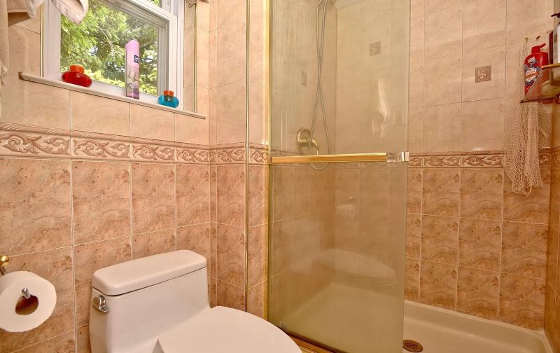 Bathroom · Tiled shower enclosure