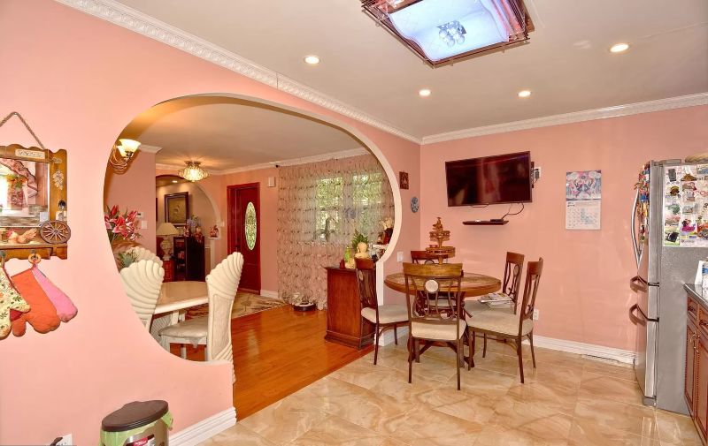Kitchen & dining · Arched wall opening